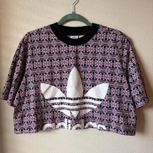 Lavender Adidas Crop Top